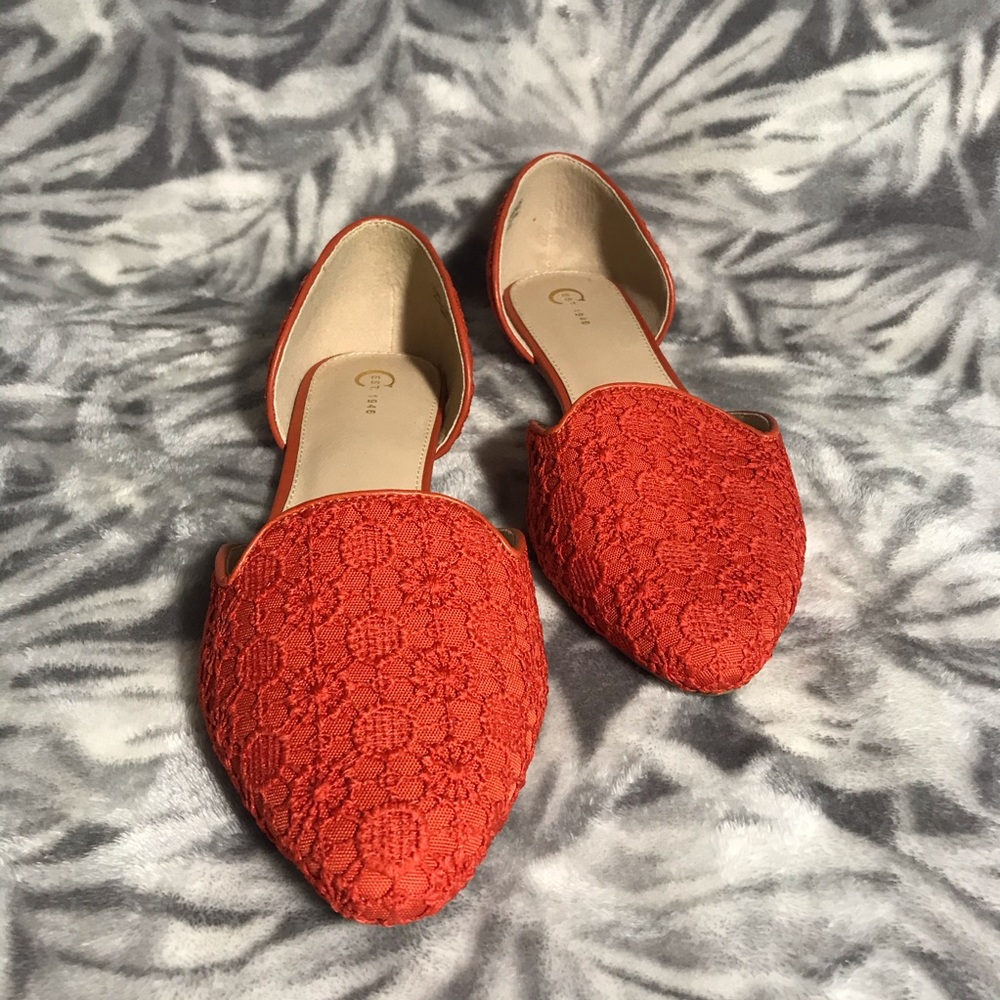 Burnt Orange Flats 10w